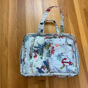 Vera Bradley Under Water Clear Cosmetic Bag